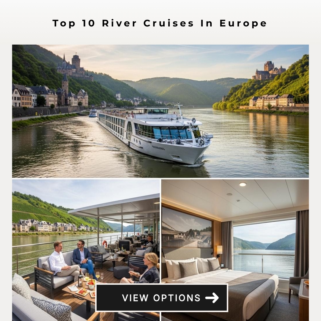 AnswersGuide Radiance Facebook ad: Top 10 River Cruises In Europe.