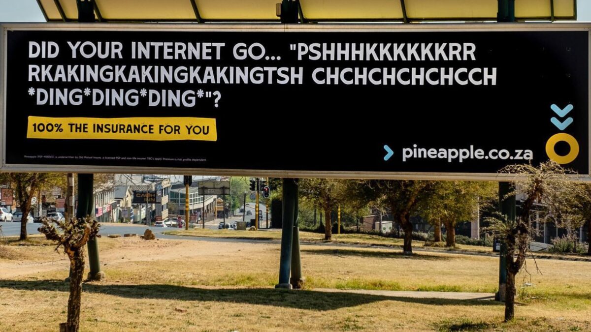 Pineapple Facebook ad