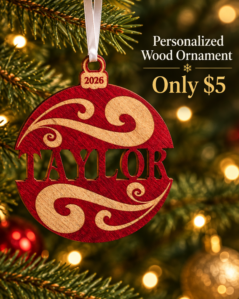Personalization Mall Facebook ad: Names on the Tree!