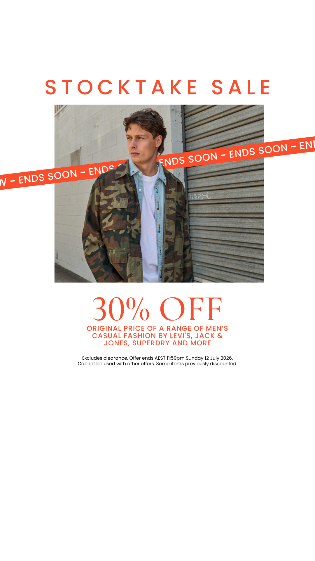 MYER Facebook ad