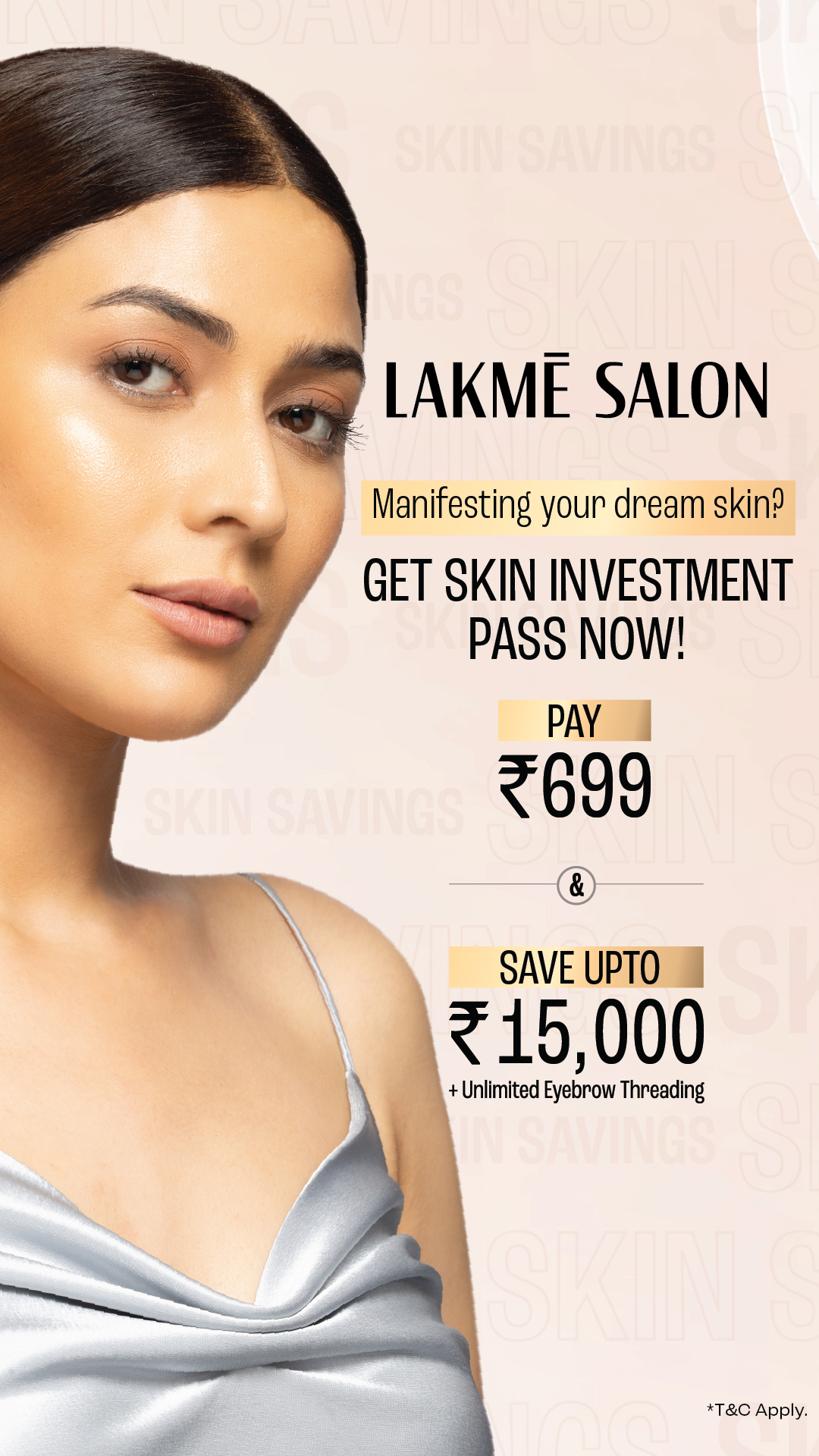 Lakme Salon Facebook ad