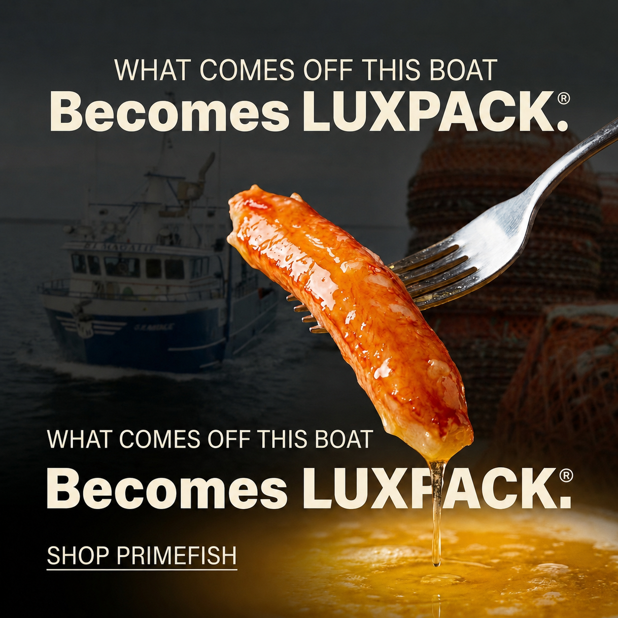 PrimeFish Seafood Co. Facebook ad