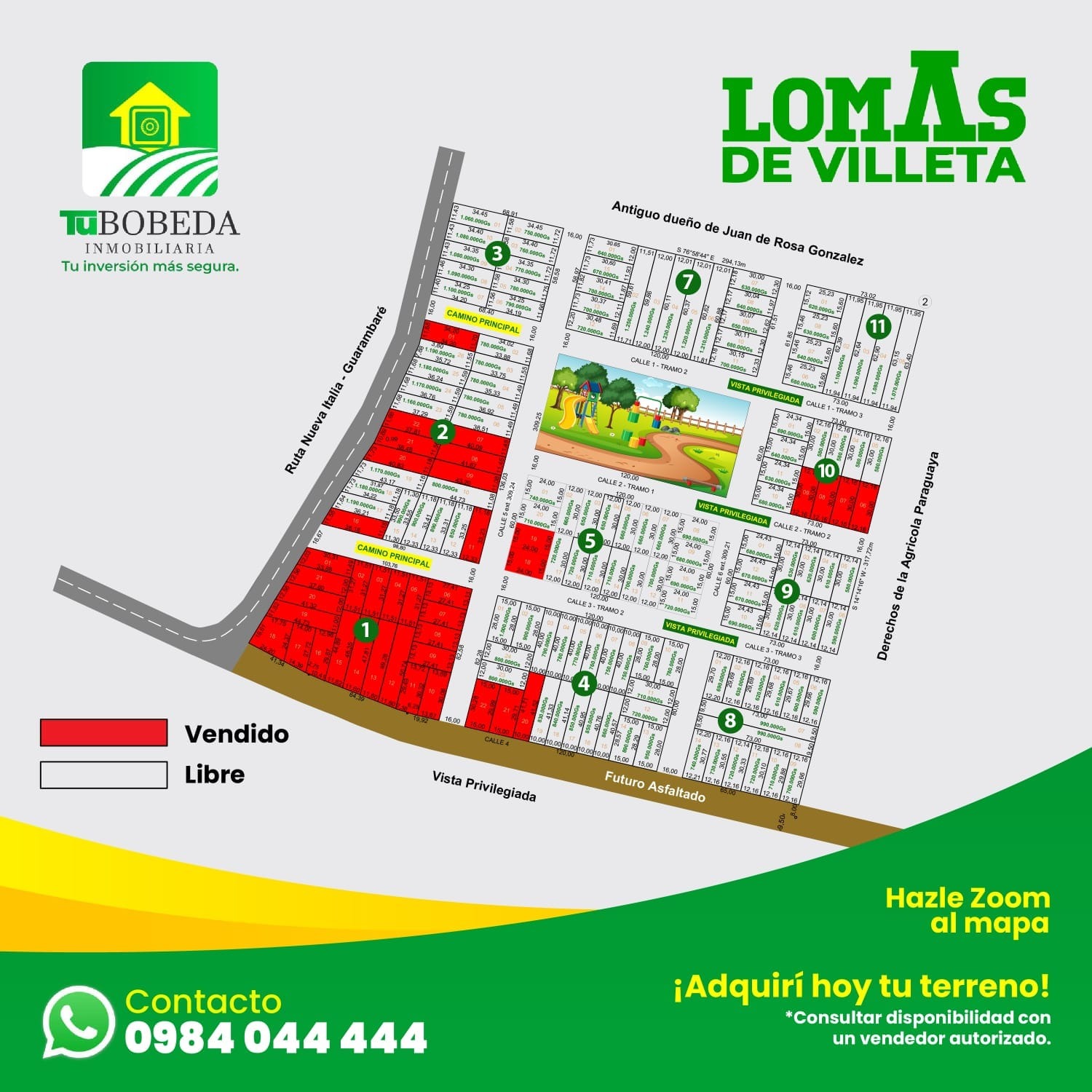 Tu Bóbeda Inmobiliaria py Facebook ad