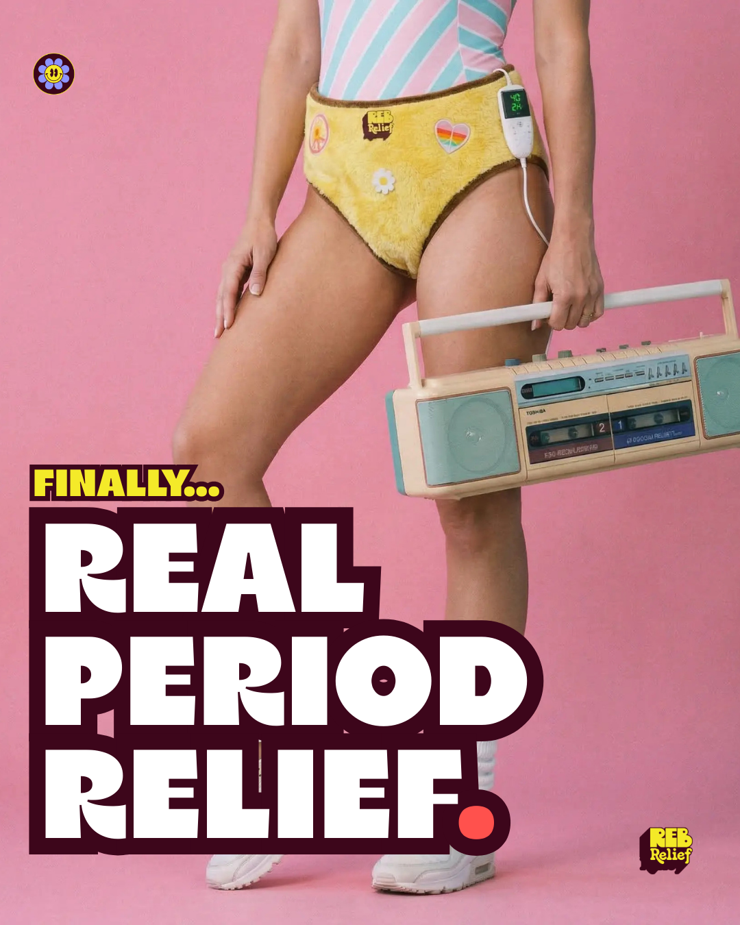 REB Relief Facebook ad
