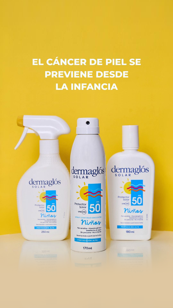 Dermaglós Facebook ad: Dermaglós Solar