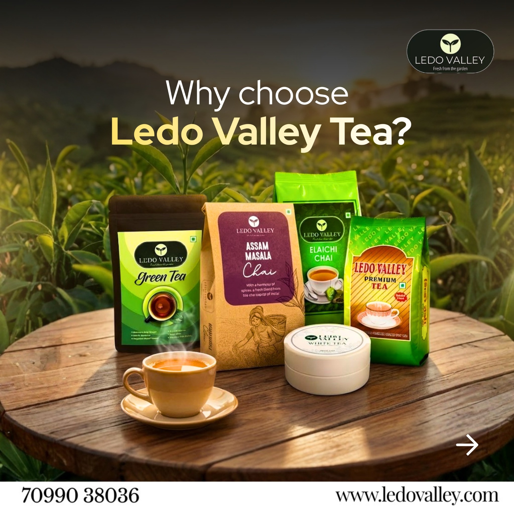 Ledo Valley Assam Tea Facebook ad