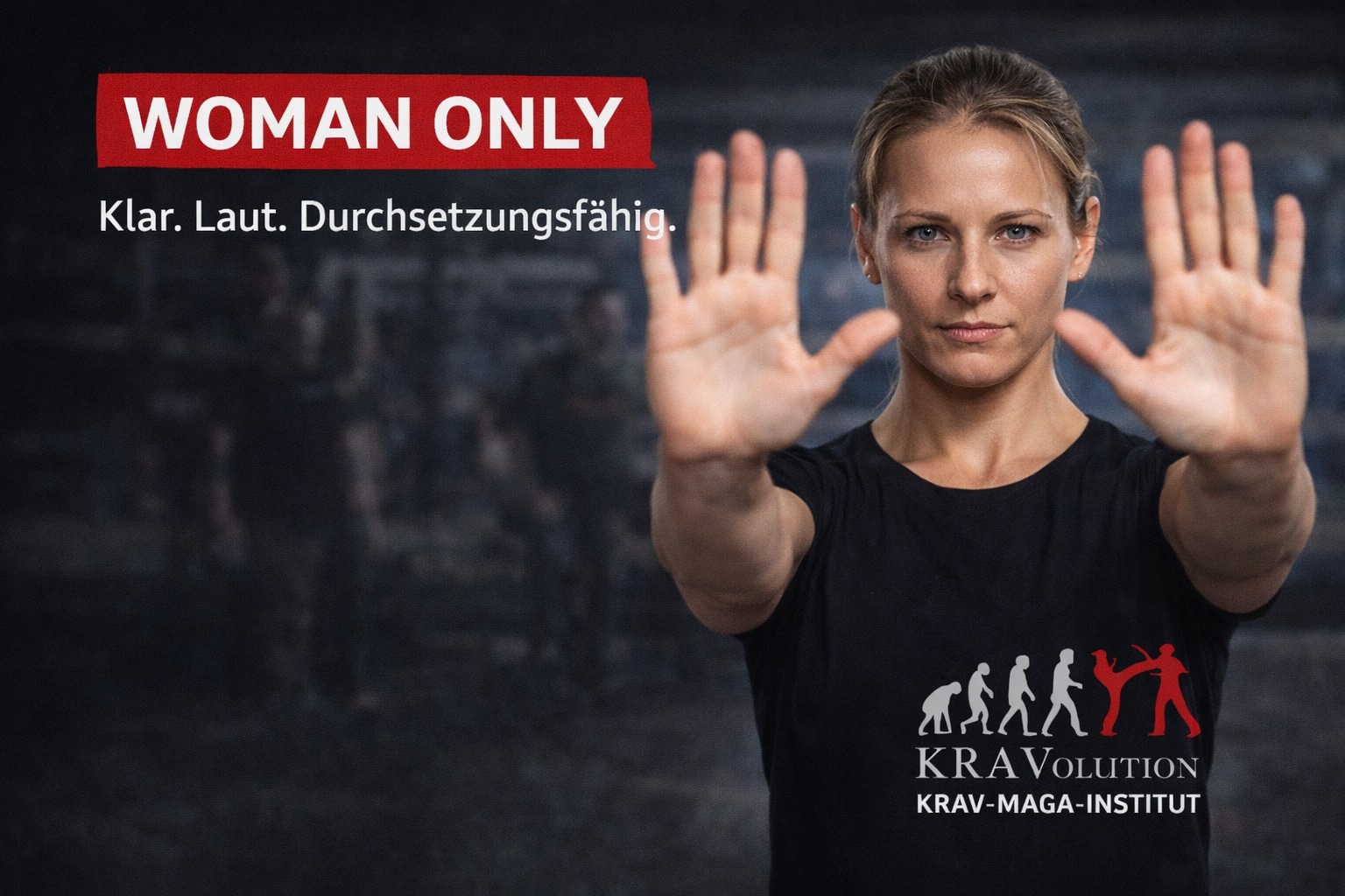 Krav Maga Institut Facebook ad: Krav Maga - Woman Only Seminar