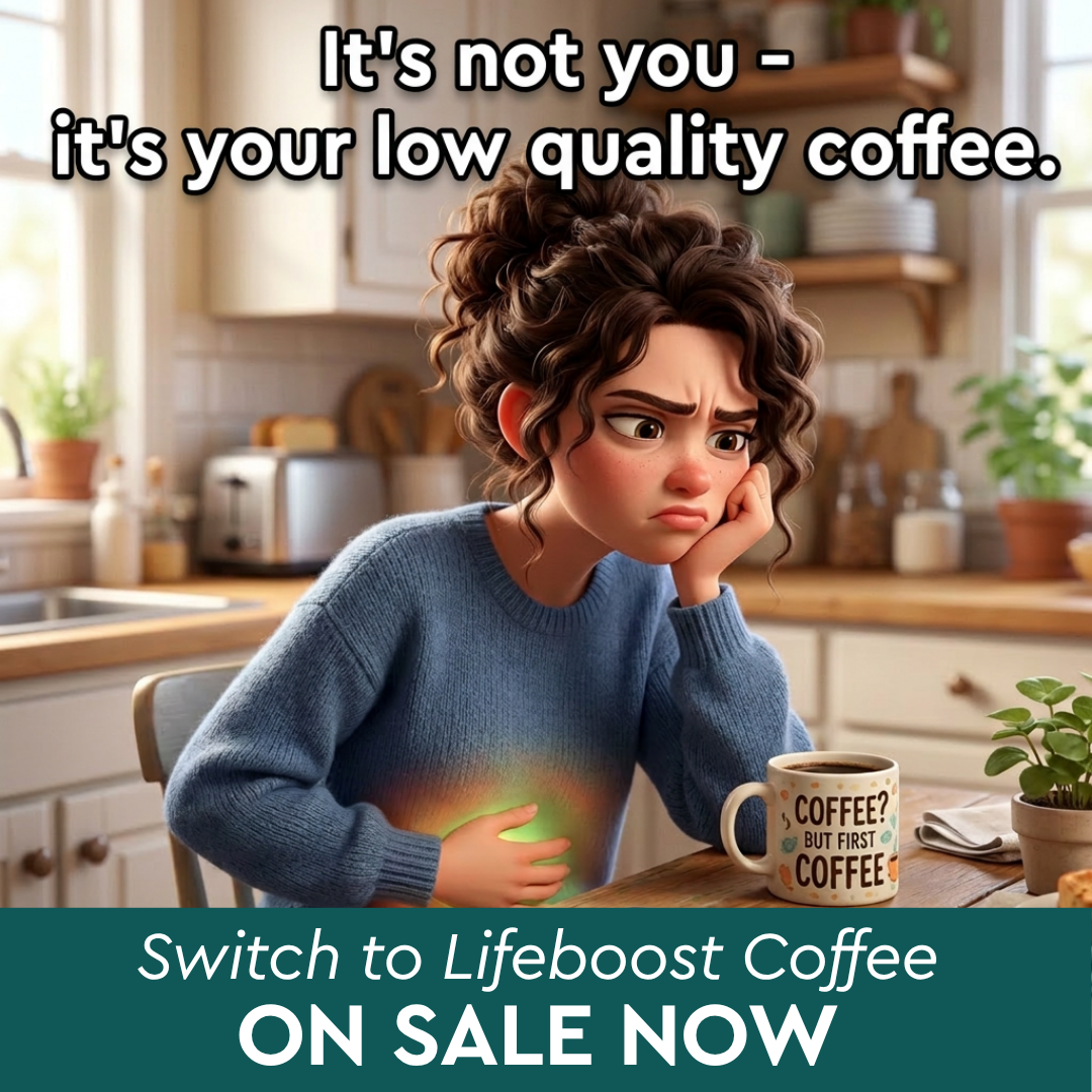 Lifeboost Coffee Facebook ad