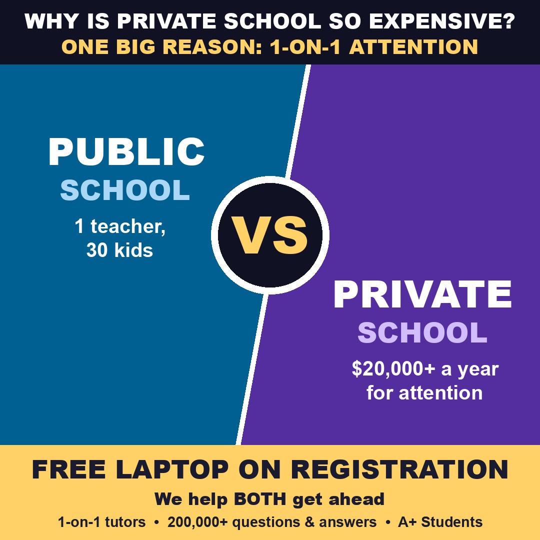 A+ Students Facebook ad