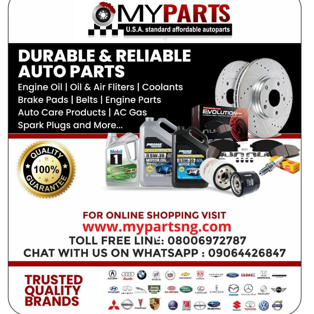 Myparts Nigeria Facebook ad: Don't compromise on quality.