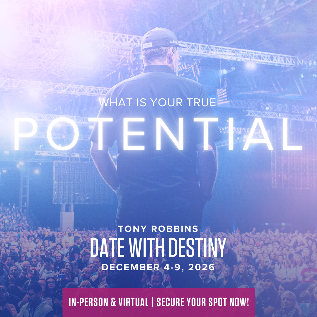 Tony Robbins Facebook ad