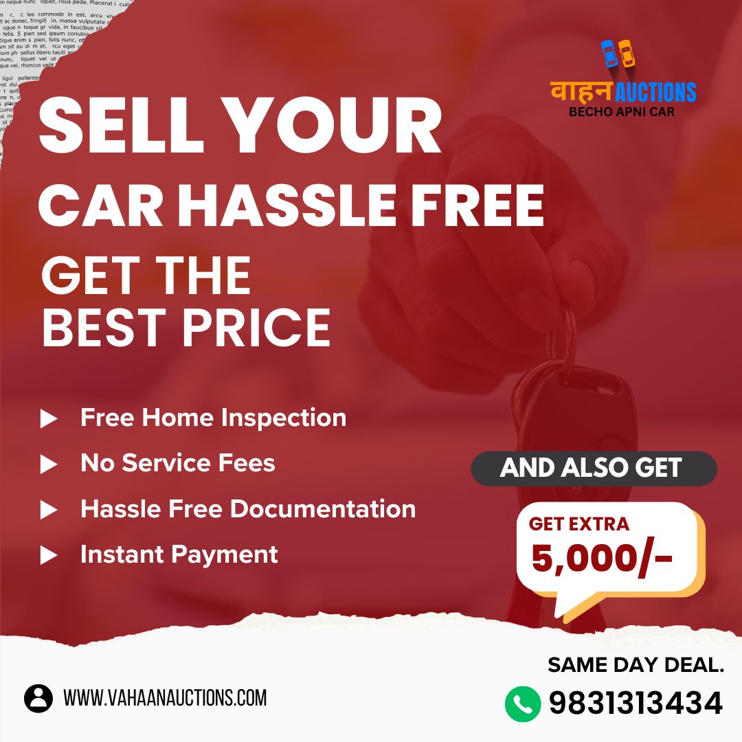 Vahaan Auctions Facebook ad