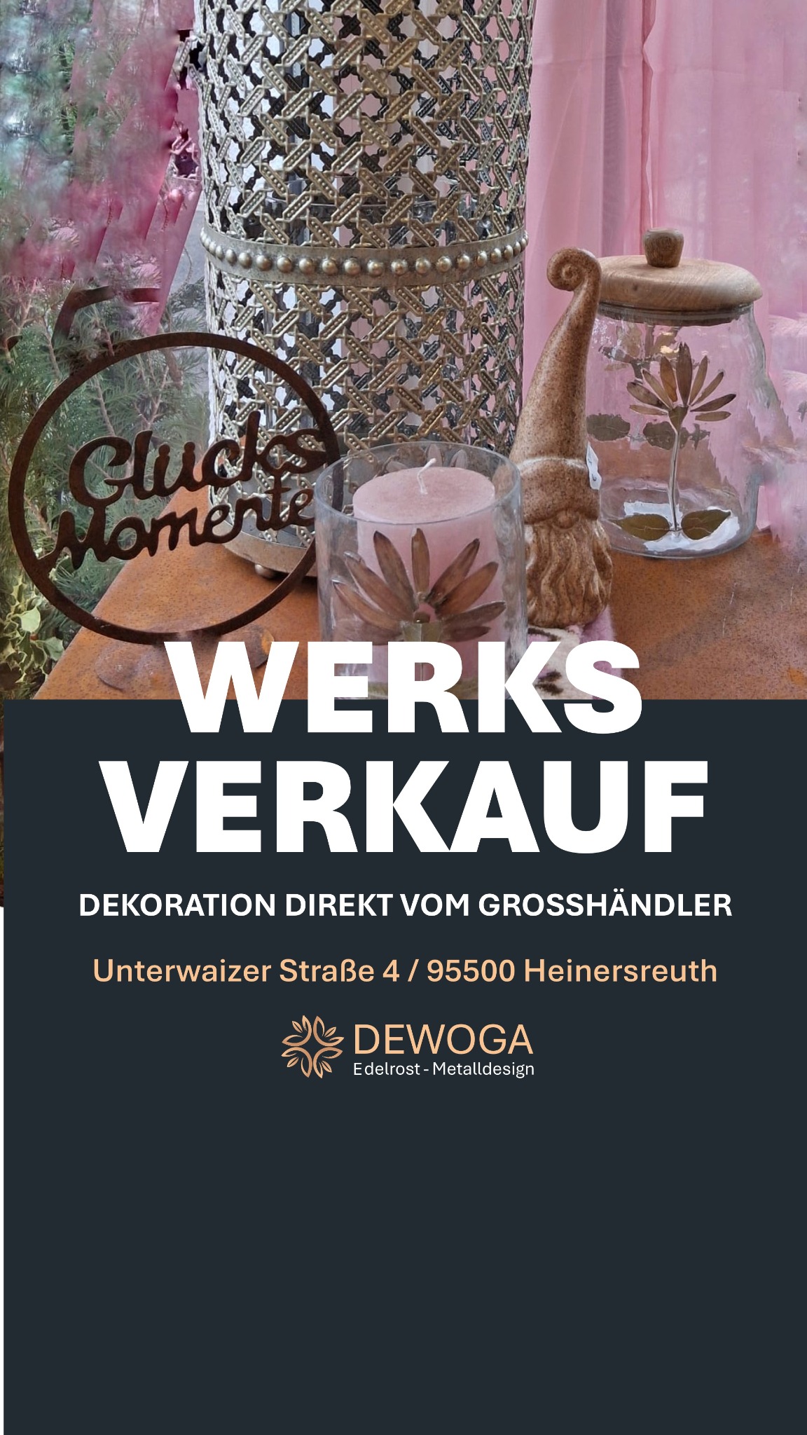 DEWOGA GmbH Edelrost-Metalldesign Facebook ad