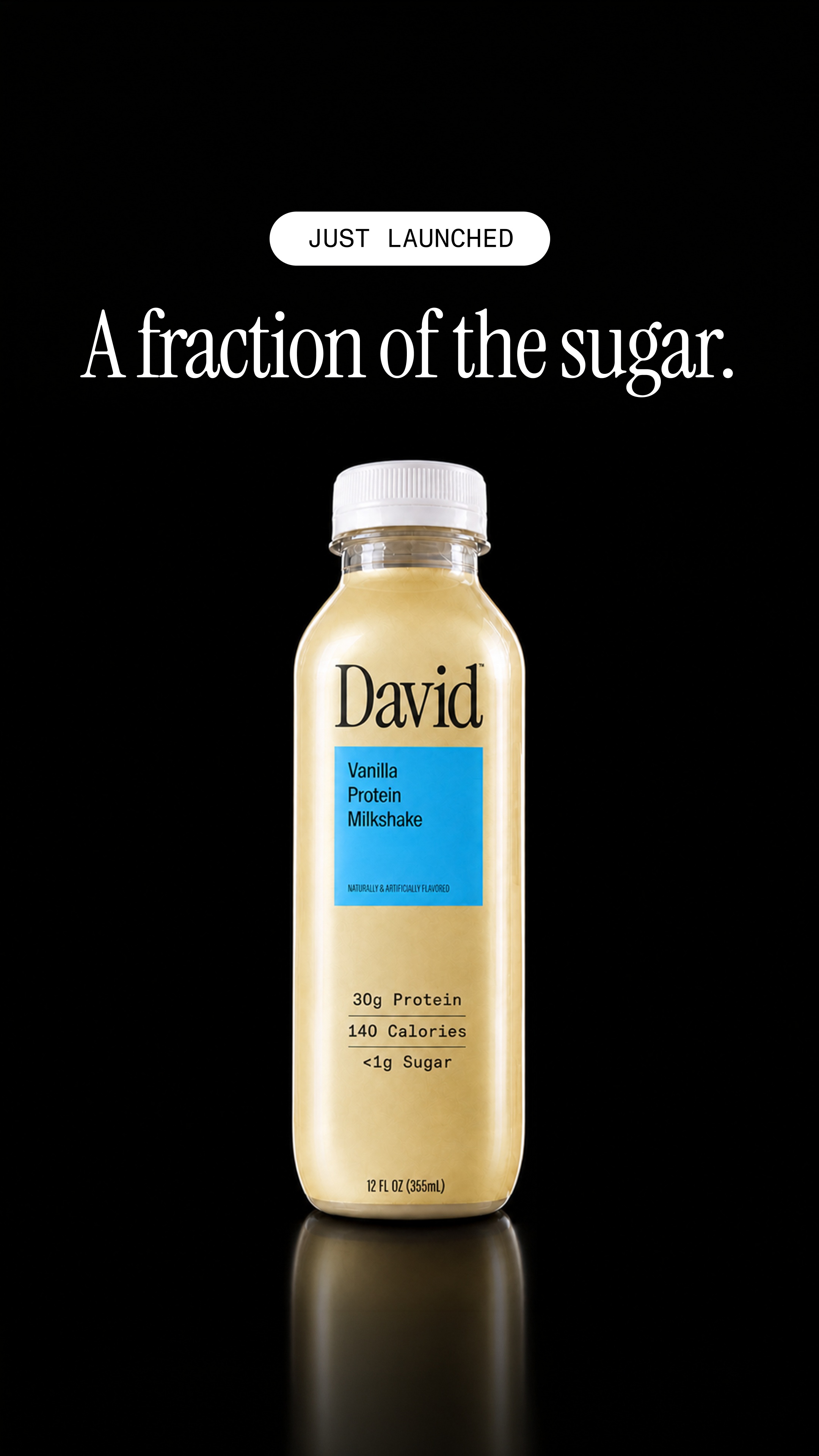 David Protein Facebook ad