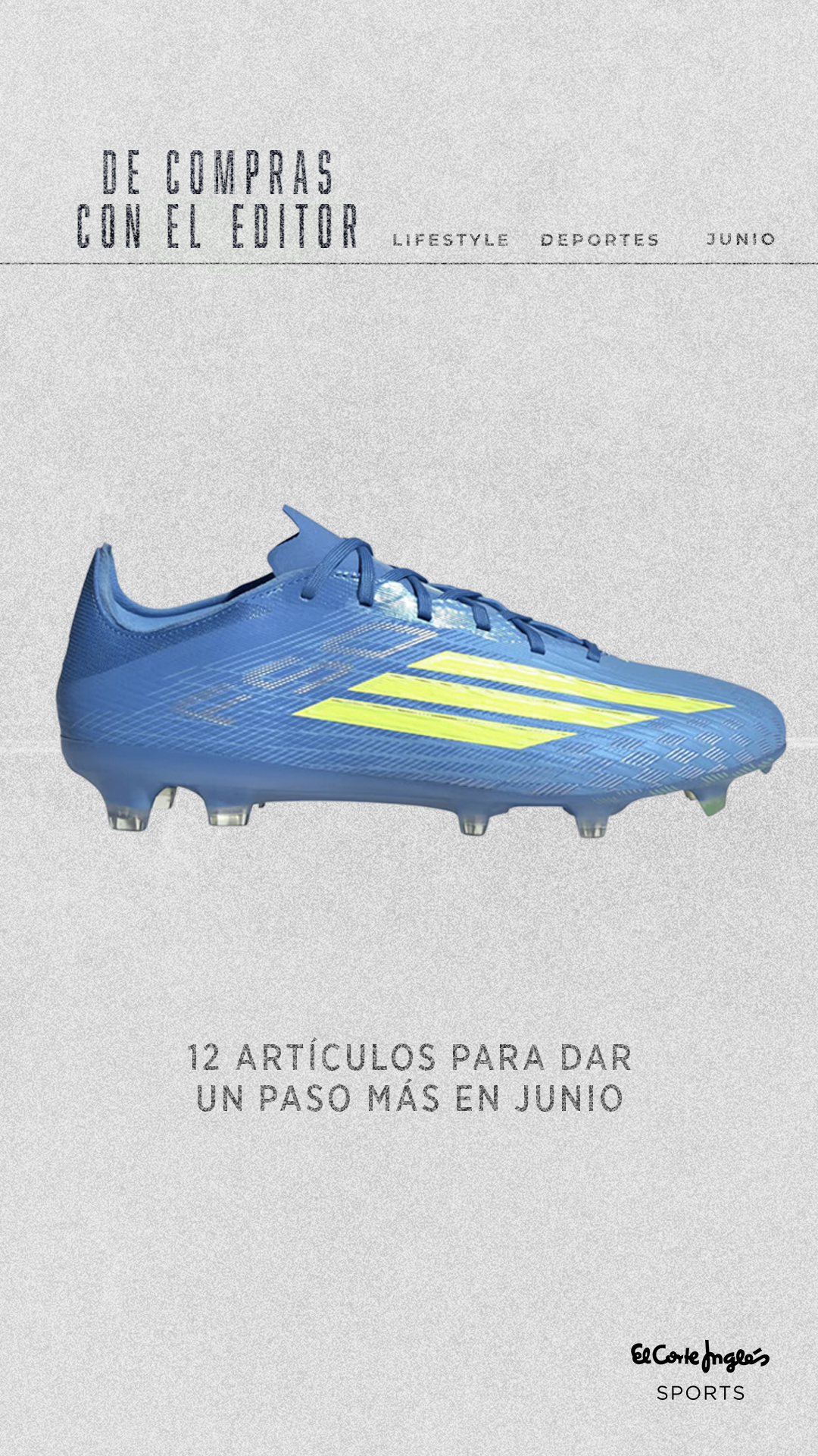 El Corte Inglés SPORTS Facebook ad from Jun 1, 2026