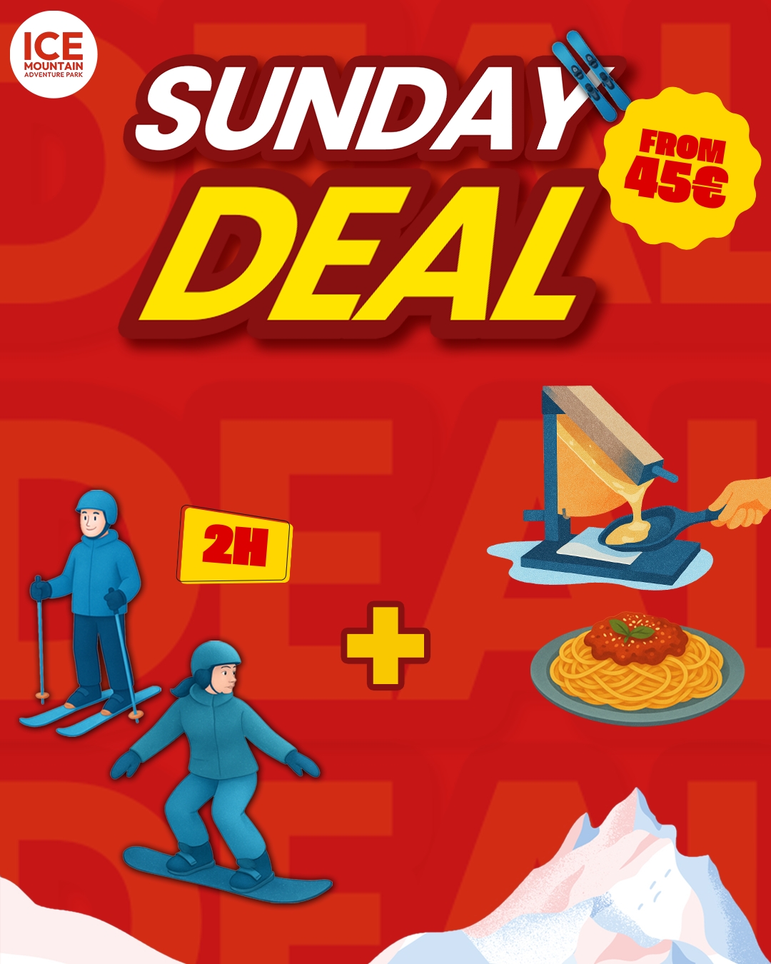 Ice Mountain Adventure Park Facebook ad