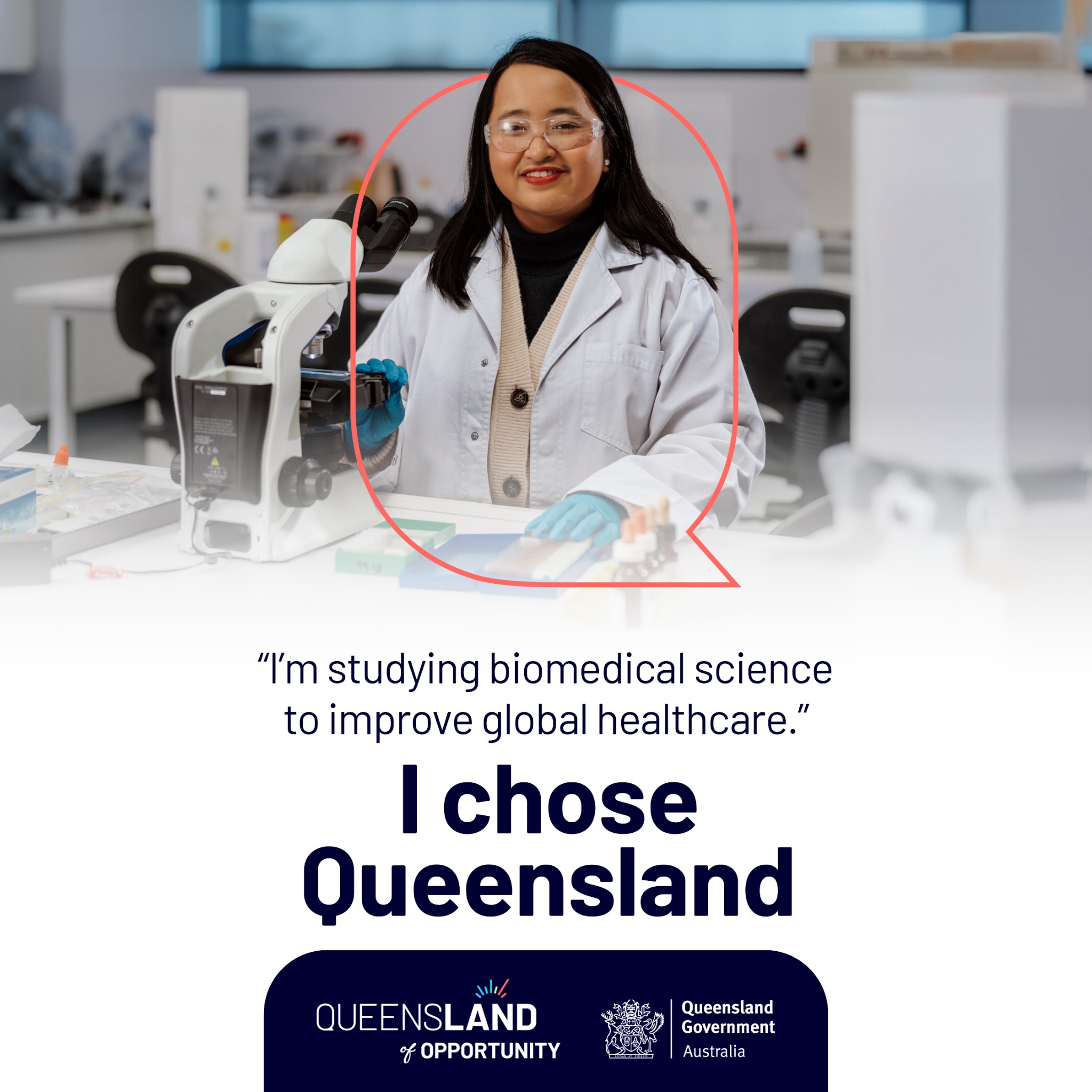 Study in Queensland Facebook ad