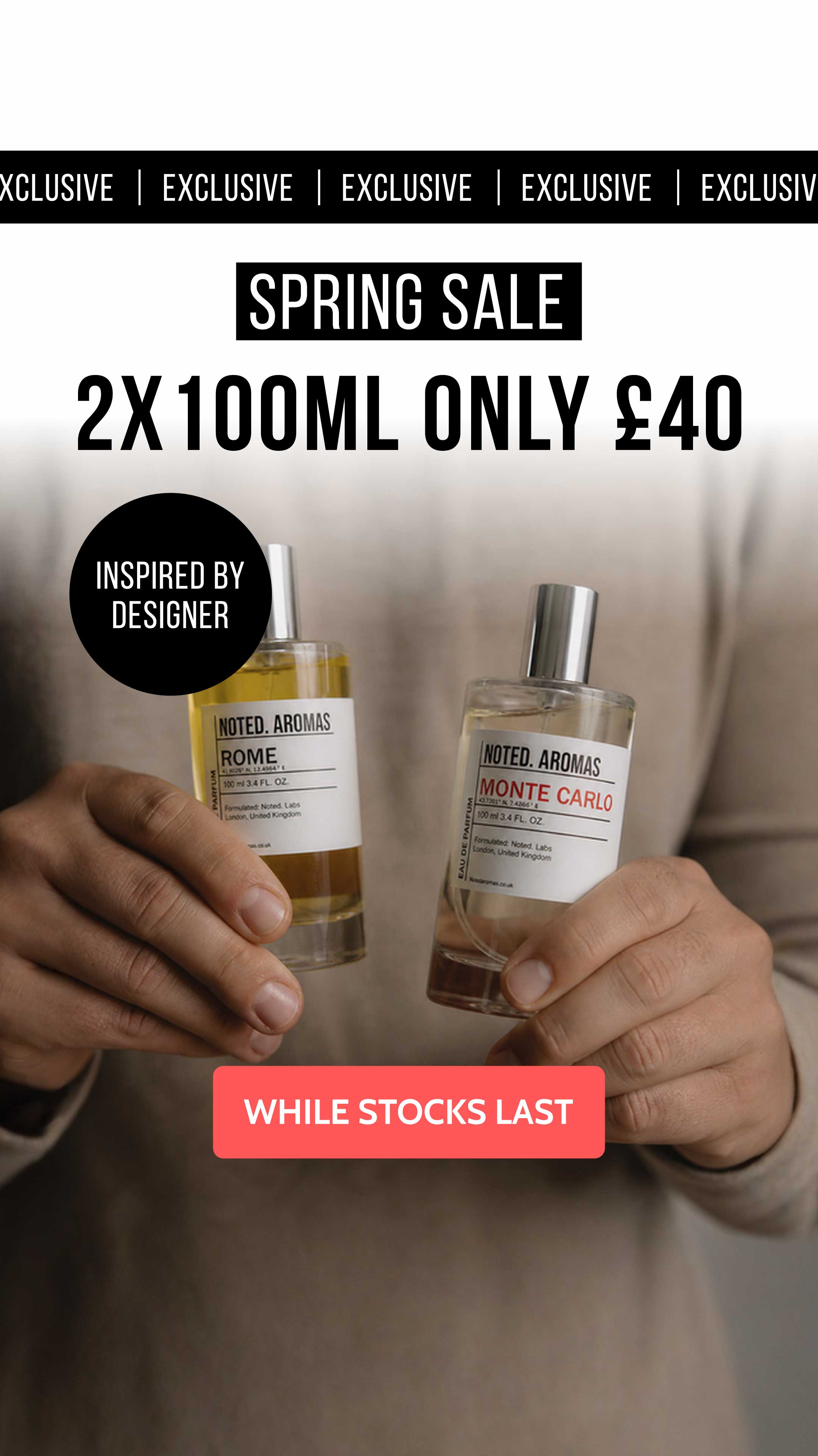 Noted Aromas Facebook ad