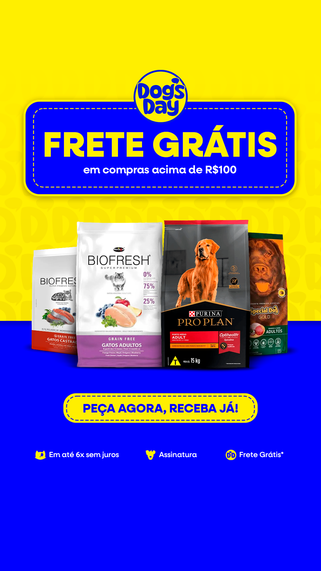 Dogs Day Facebook ad from Dec 1, 2025