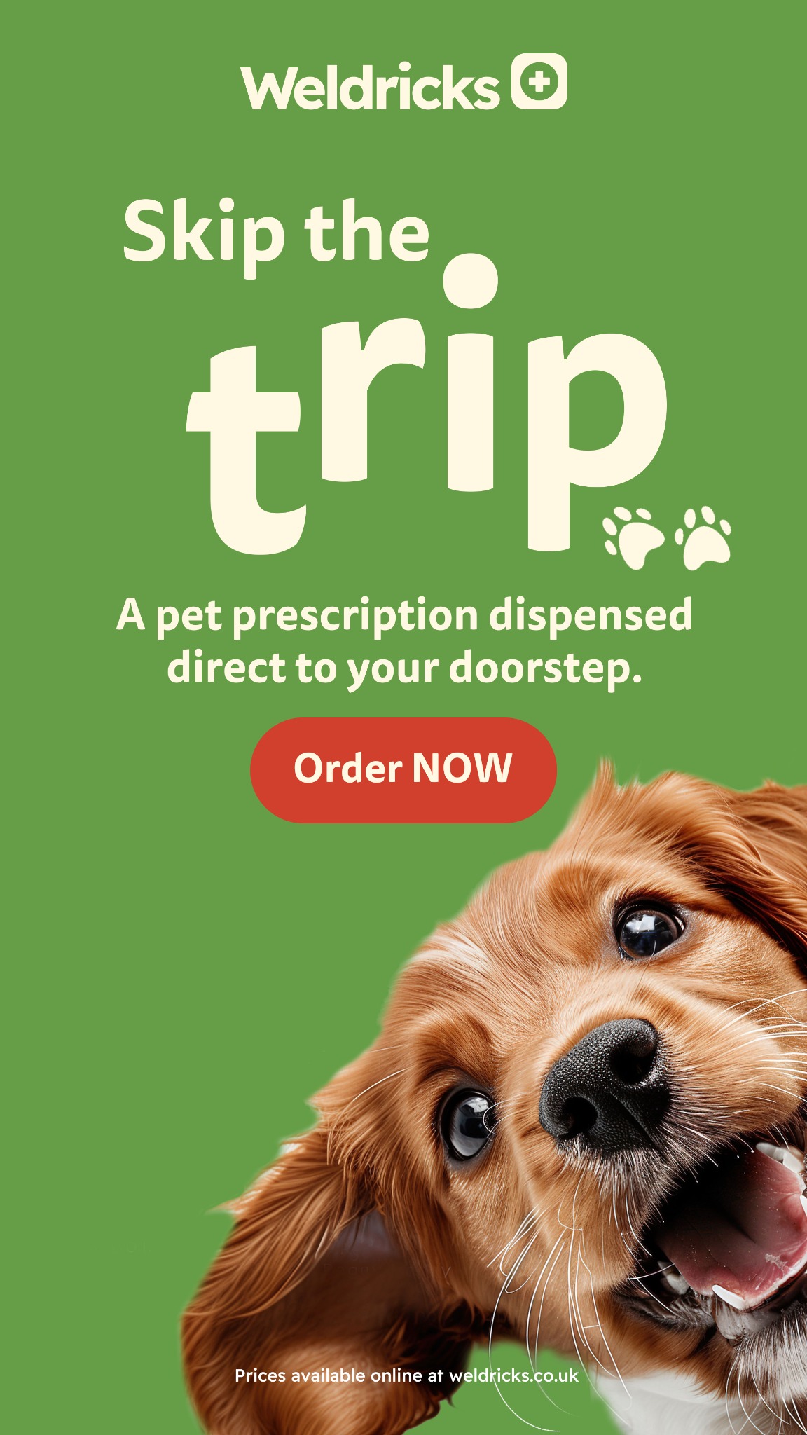 Weldricks Pharmacy Facebook ad