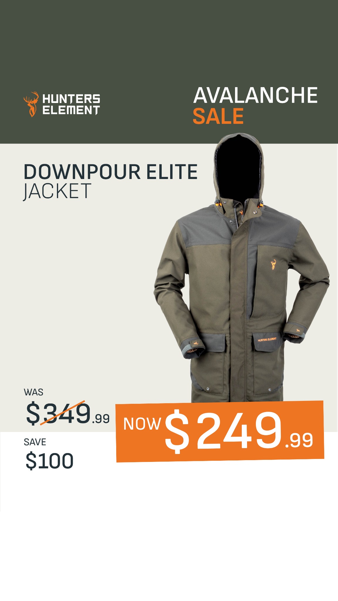 Hunters Element Facebook ad
