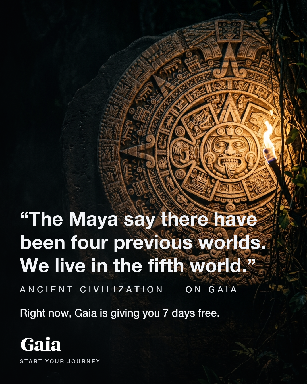 Gaia Facebook ad