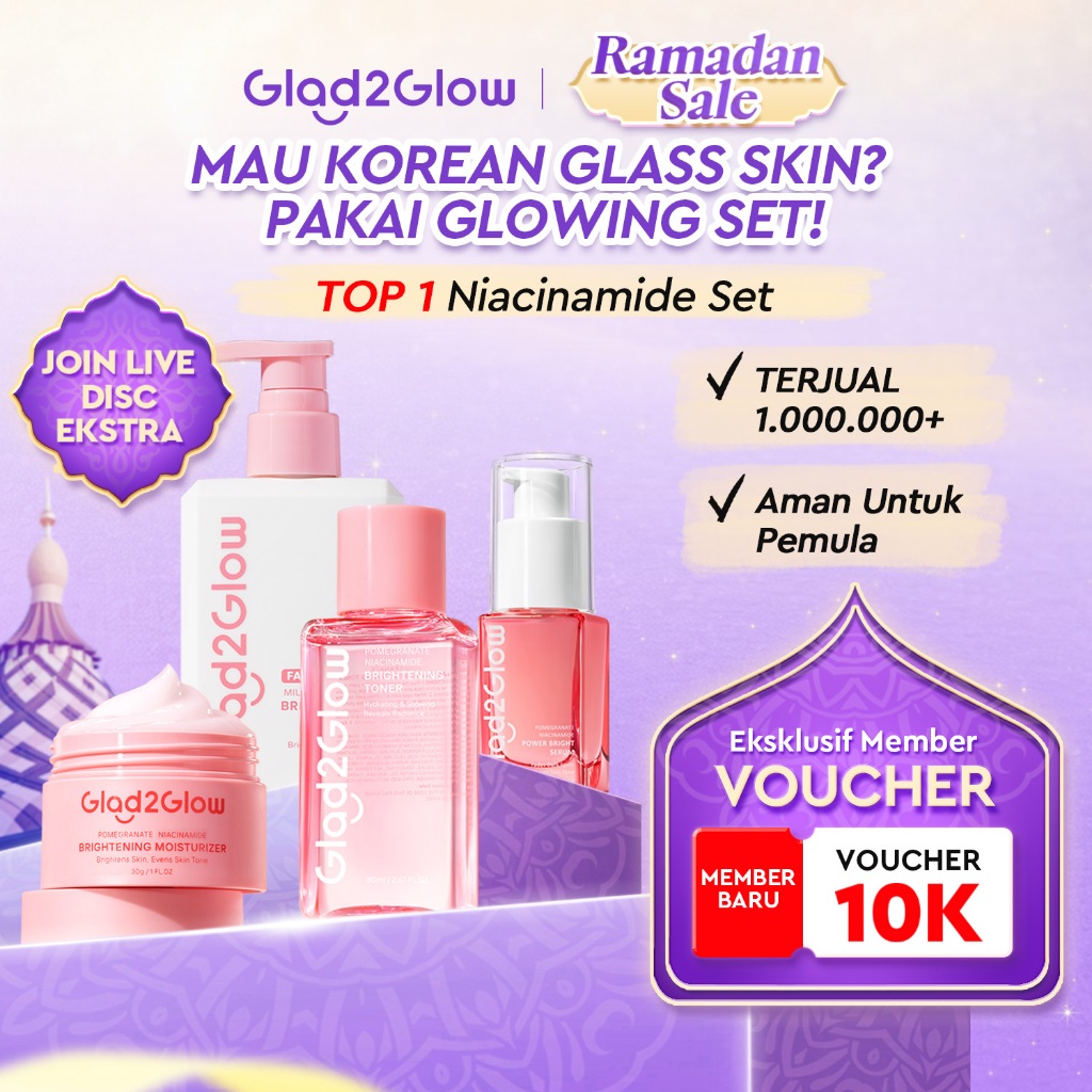 Glad 2 Glow.Indonesia  Facebook ad