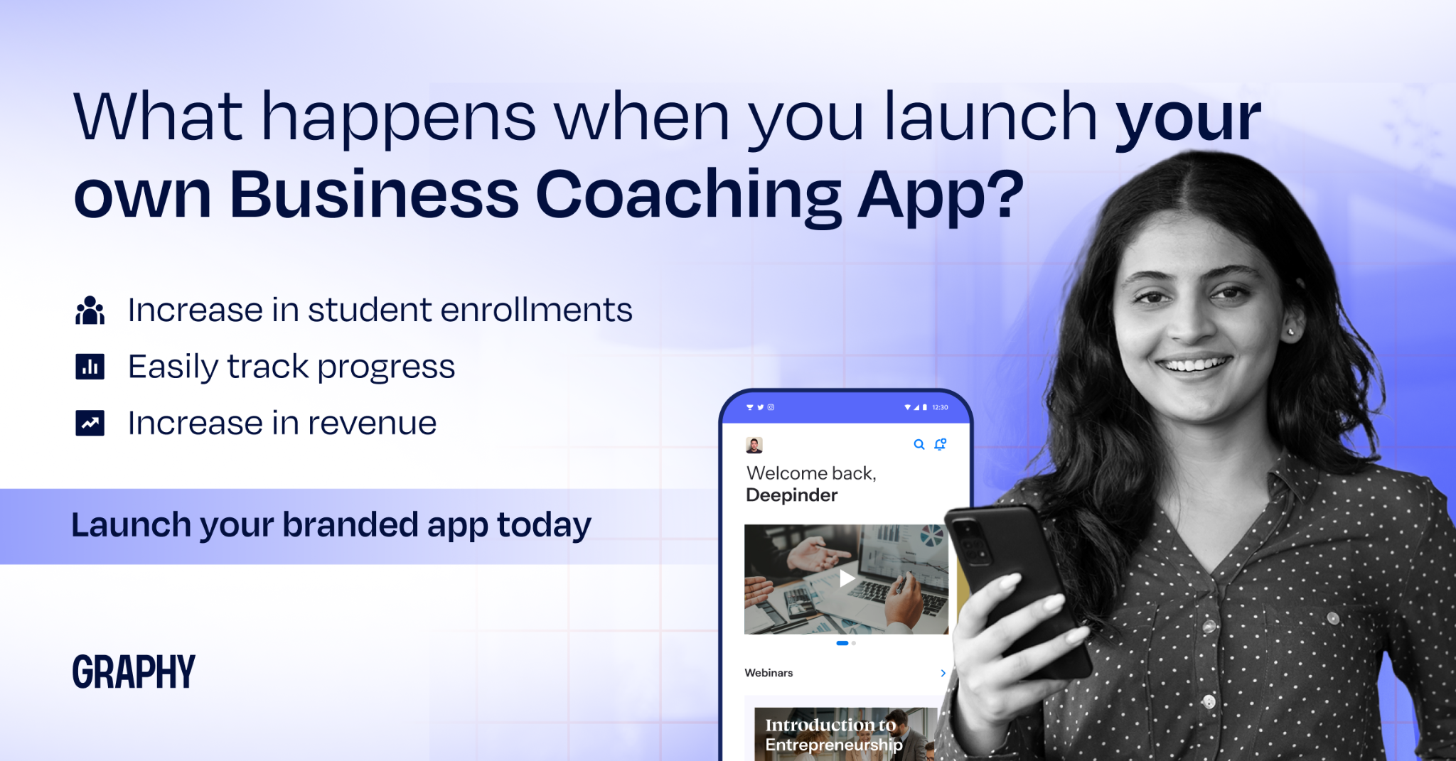 Graphy Facebook ad