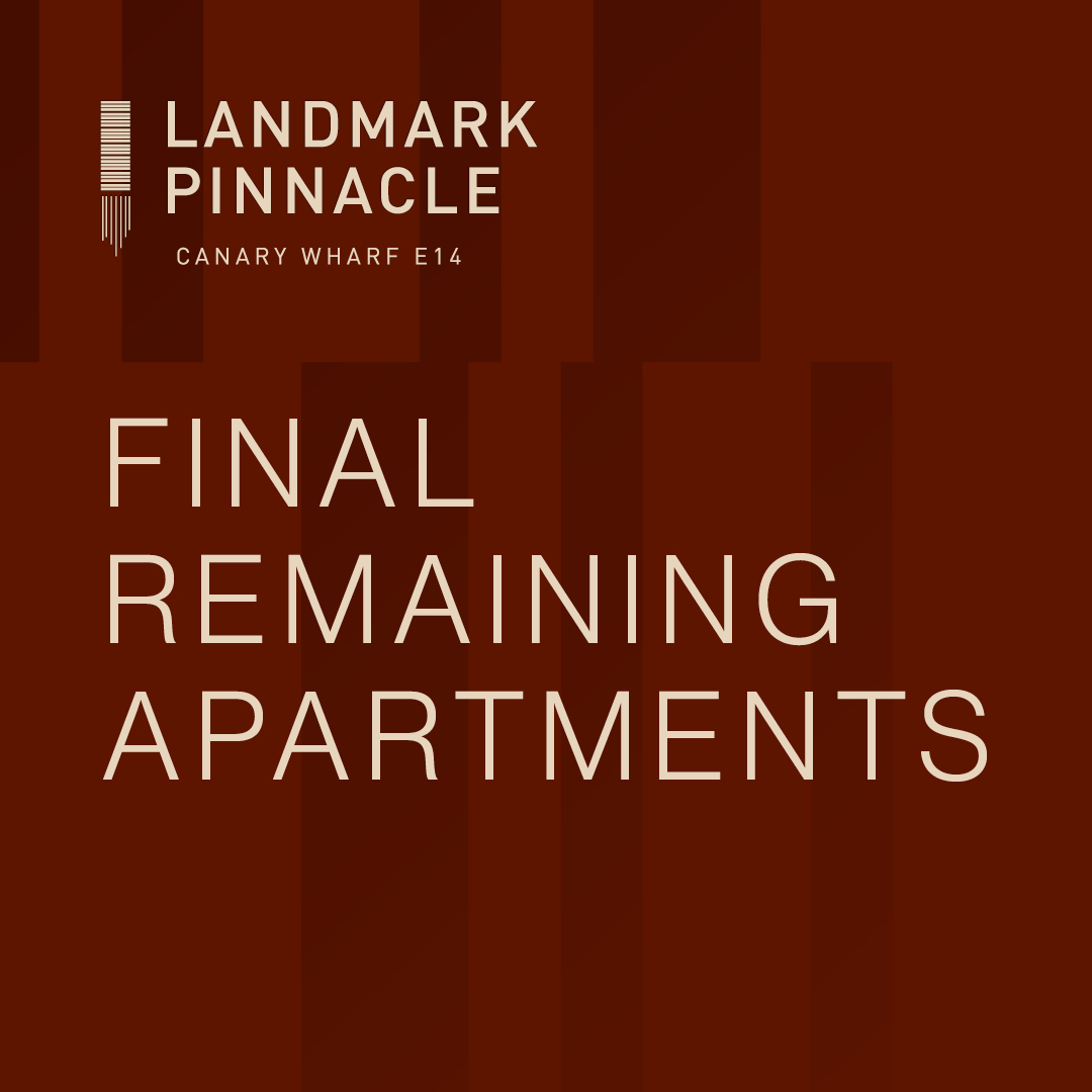 Landmark Pinnacle Facebook ad: Final apartments available to buy in Canary Wharf’s…