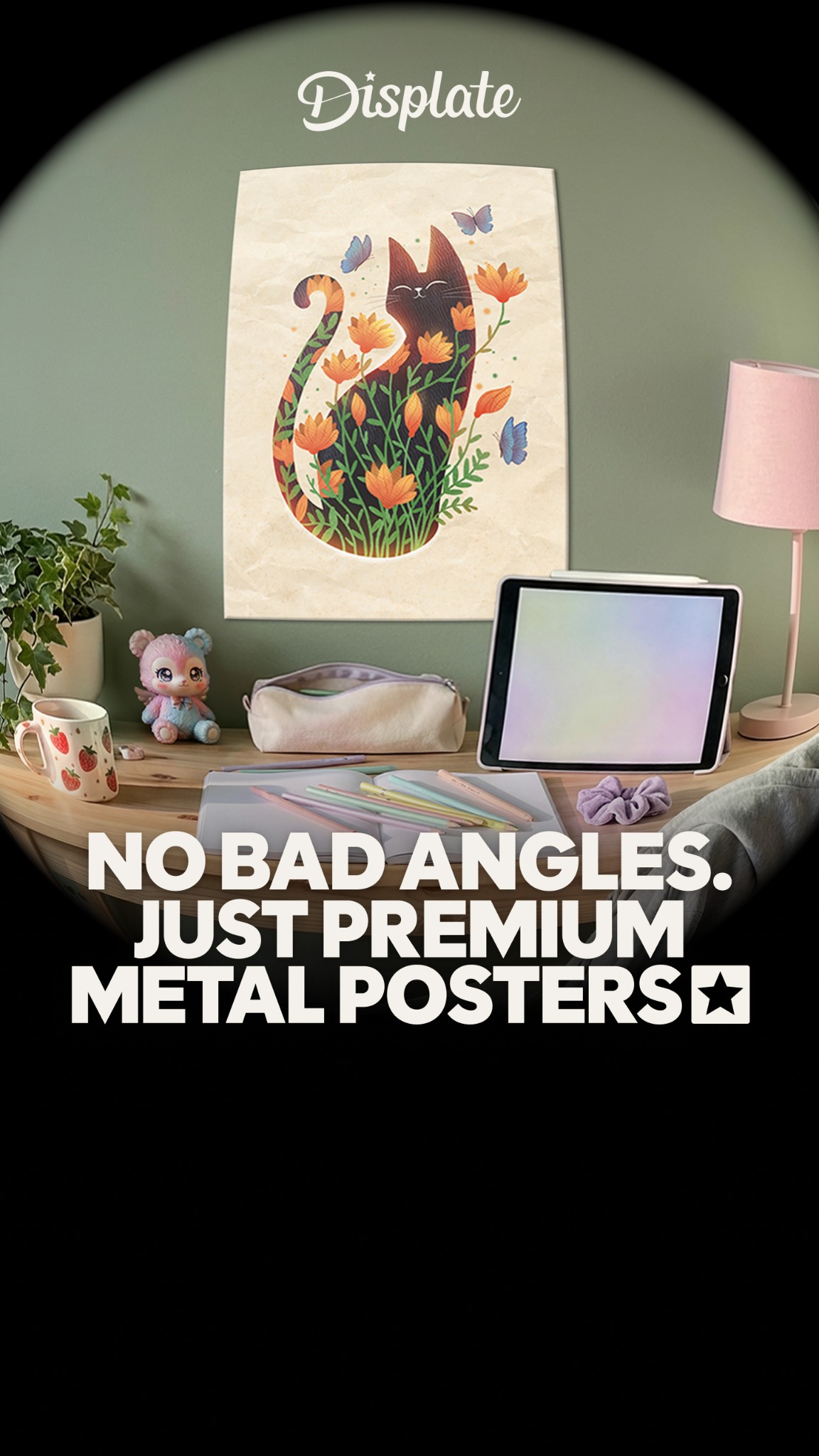 Displate Facebook ad