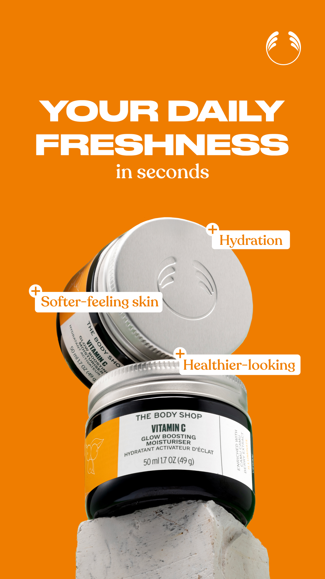 The Body Shop Facebook ad