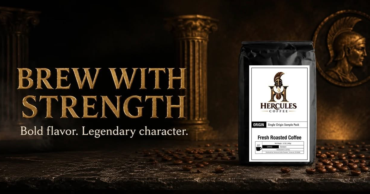 Hercules Coffees Facebook ad