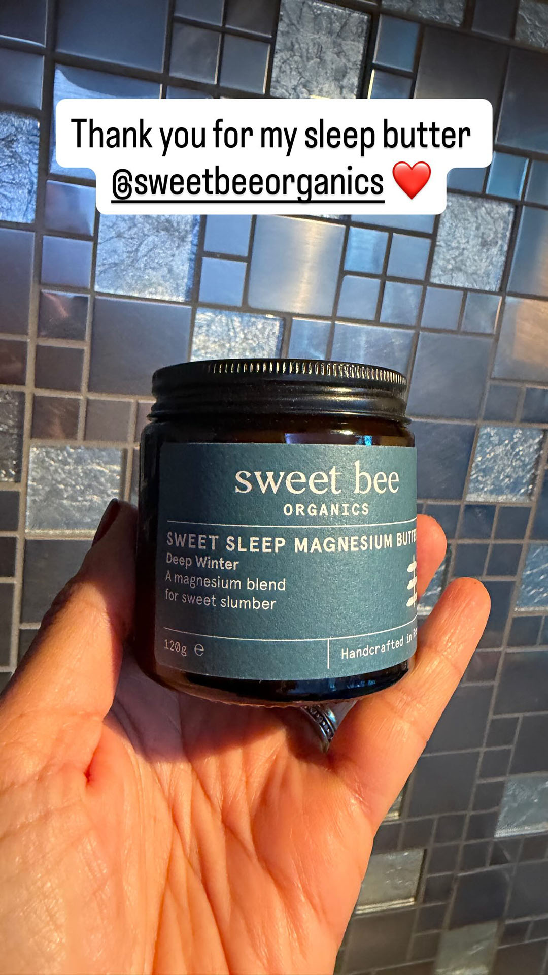 Sweet Bee Organics Facebook ad