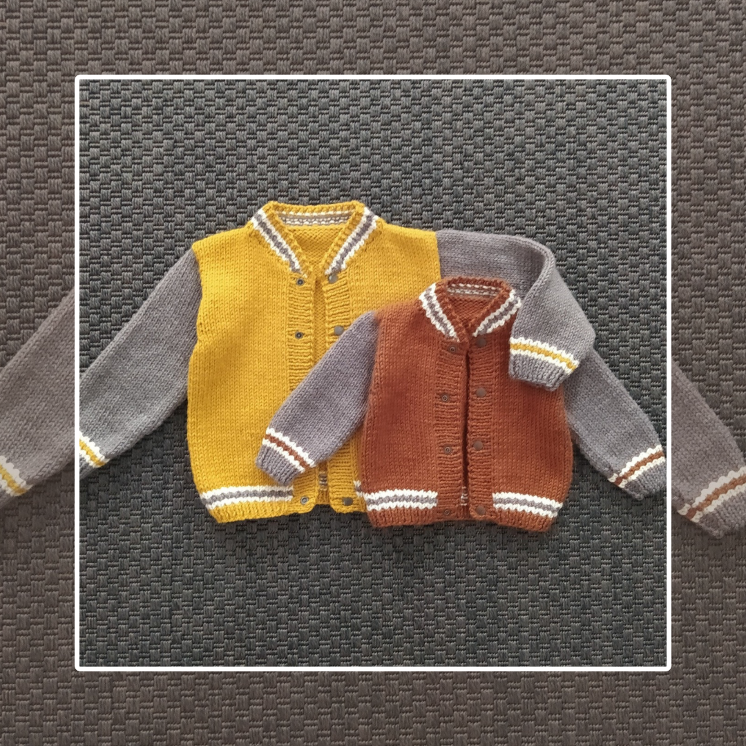 SweetyCraft Facebook ad: Knit a Cozy Jacket for Your Kid