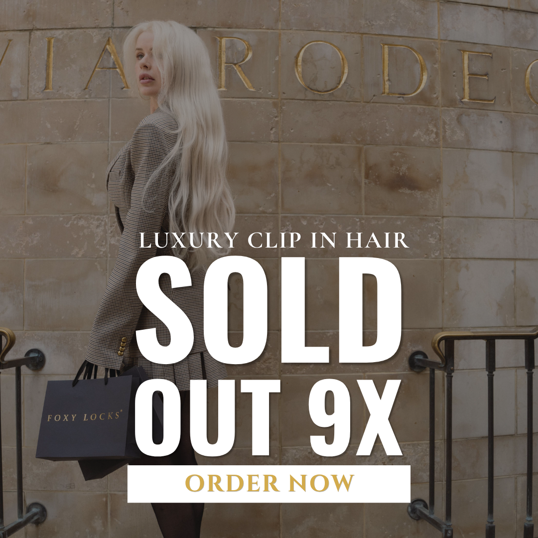 Official Foxy Locks Extensions Facebook ad: Order Before Stock Runs Out!