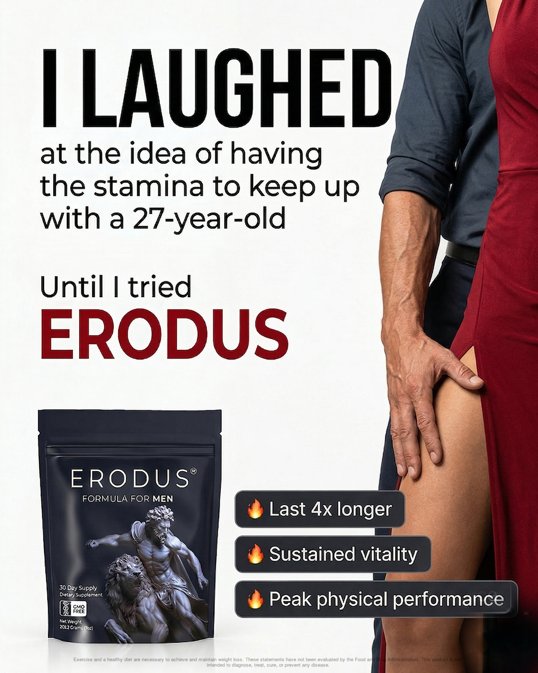 Erodus Formula For Men Facebook ad