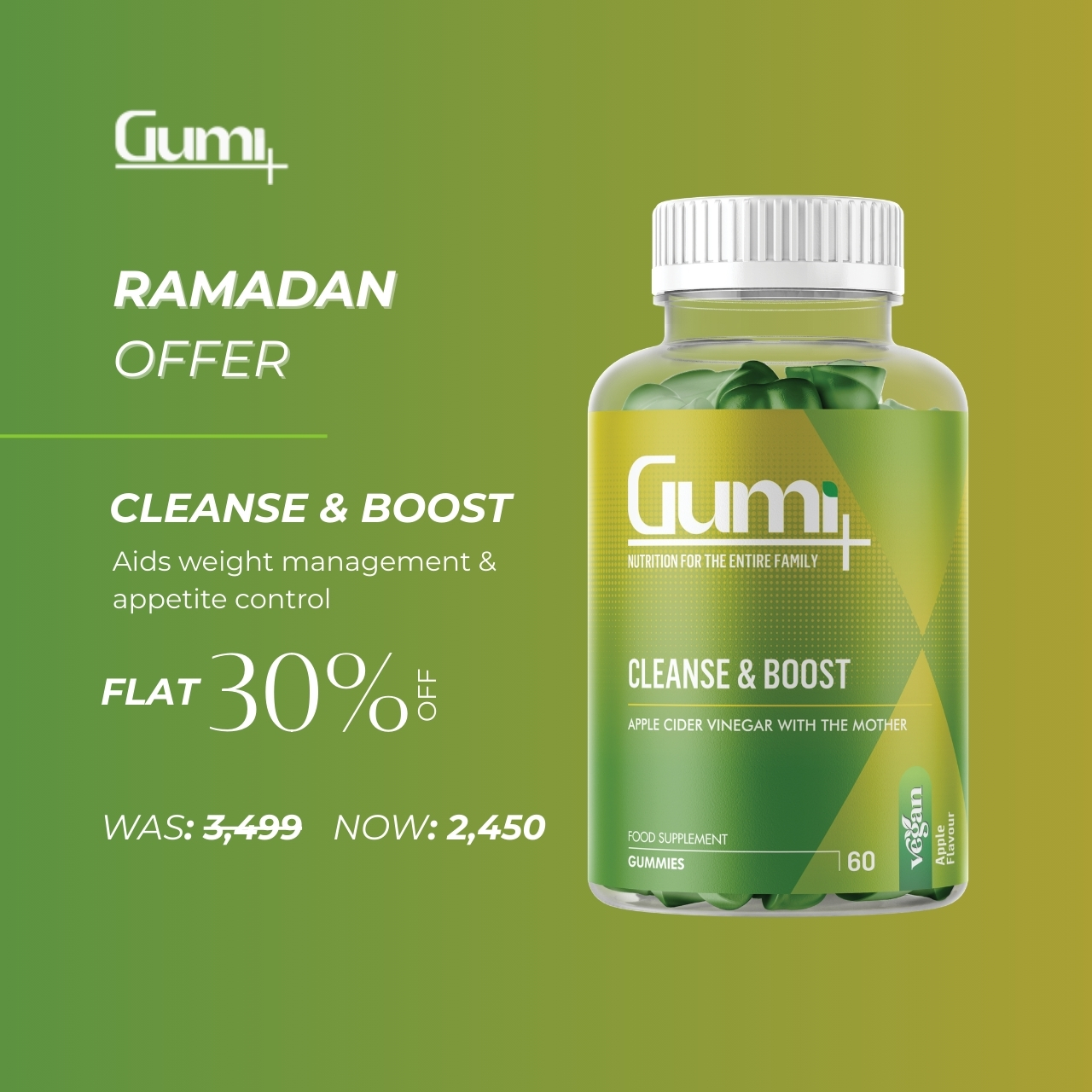 Gumi Plus Facebook ad