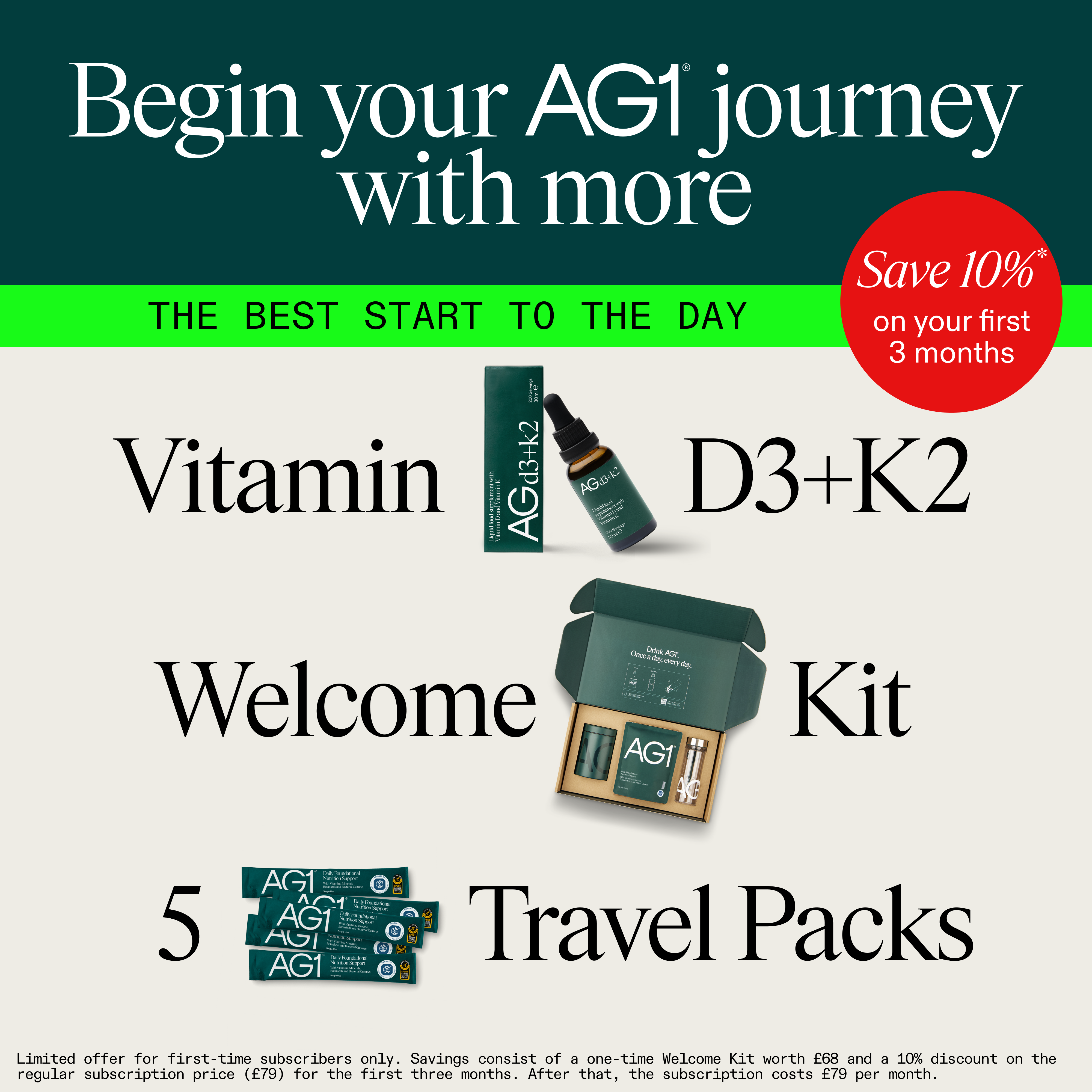 AG1 by Athletic Greens Facebook ad