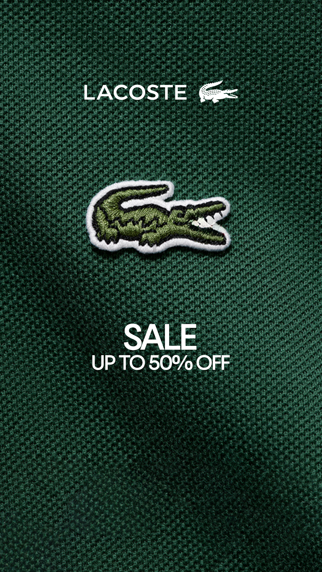 Lacoste Facebook ad