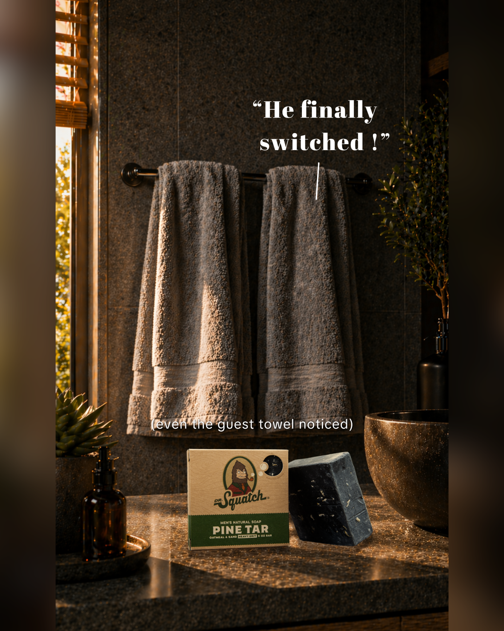 Dr. Squatch Facebook ad