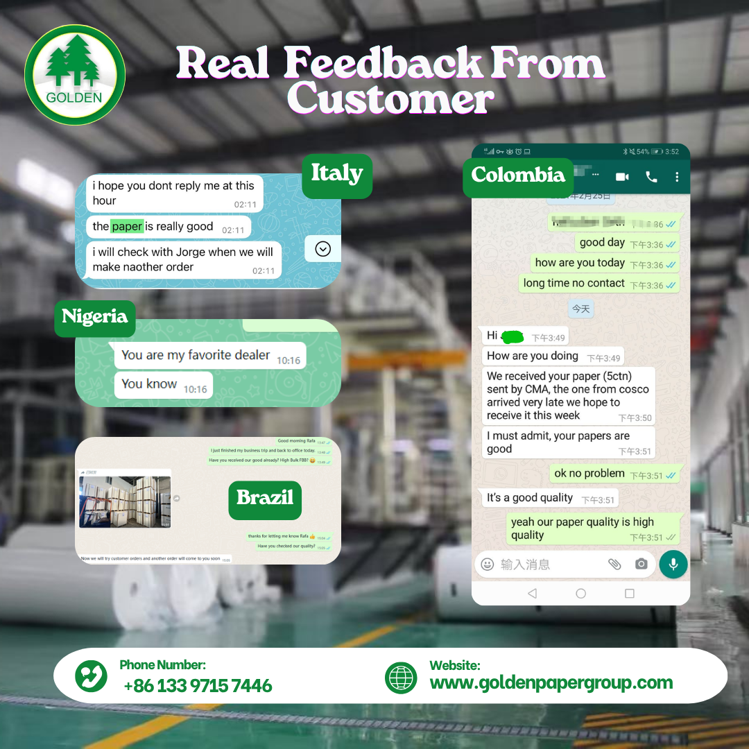 Golden Paper Company Limited Facebook ad: Trusted FSC Paper Factory for Global Buyers