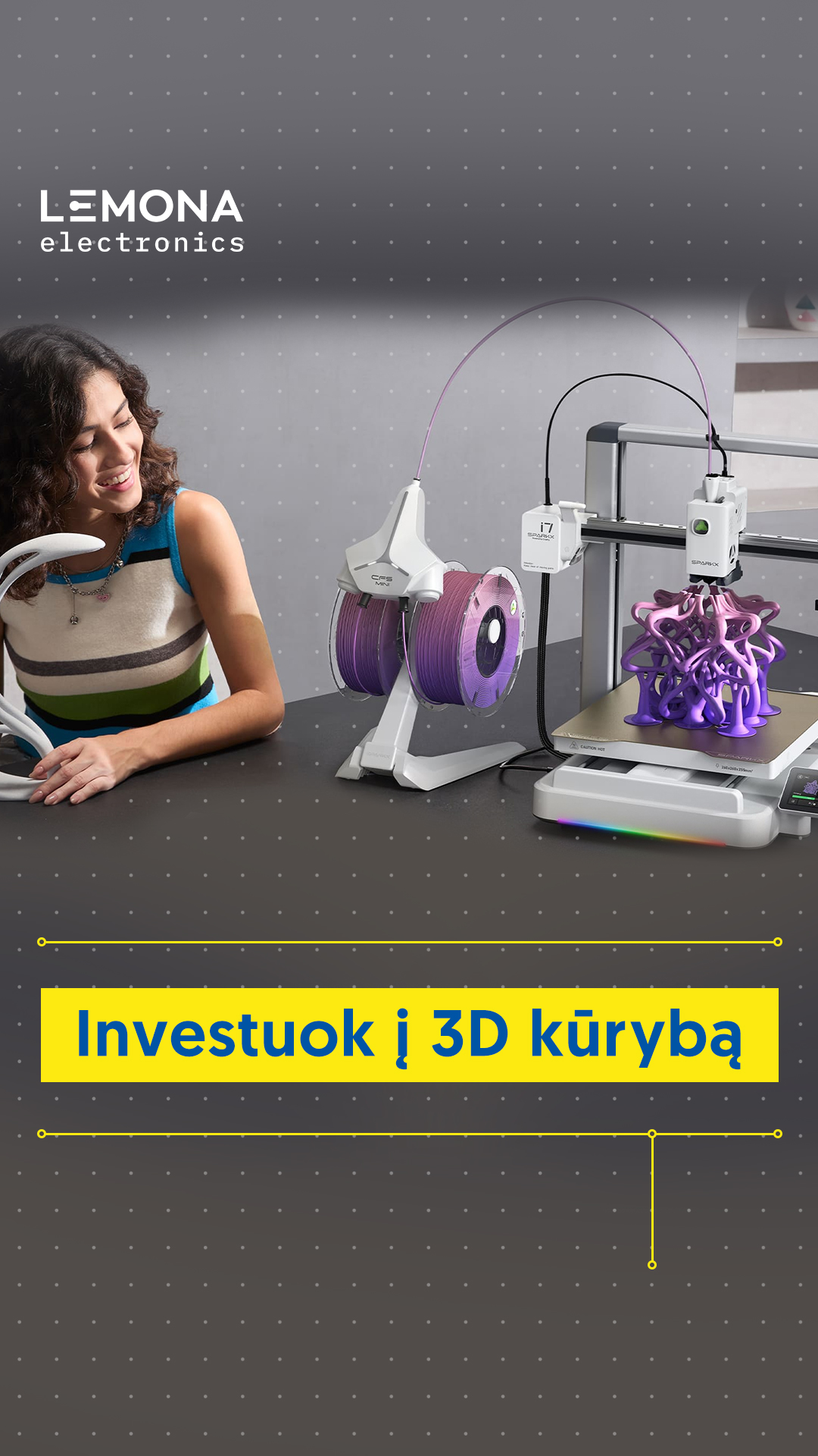 LEMONA electronics Facebook ad