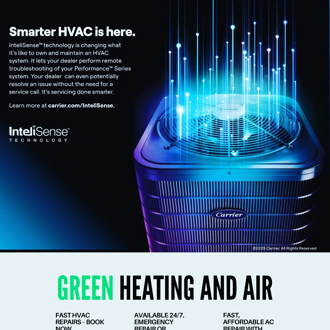 Green Heating and Air Inc. Facebook ad