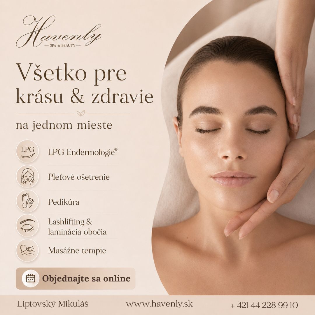 Havenly SPA & Beauty Facebook ad: Krása & pokoj