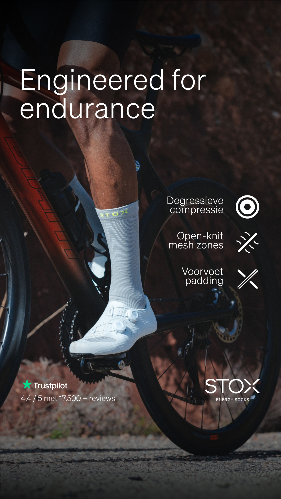 STOX Energy Socks Facebook ad