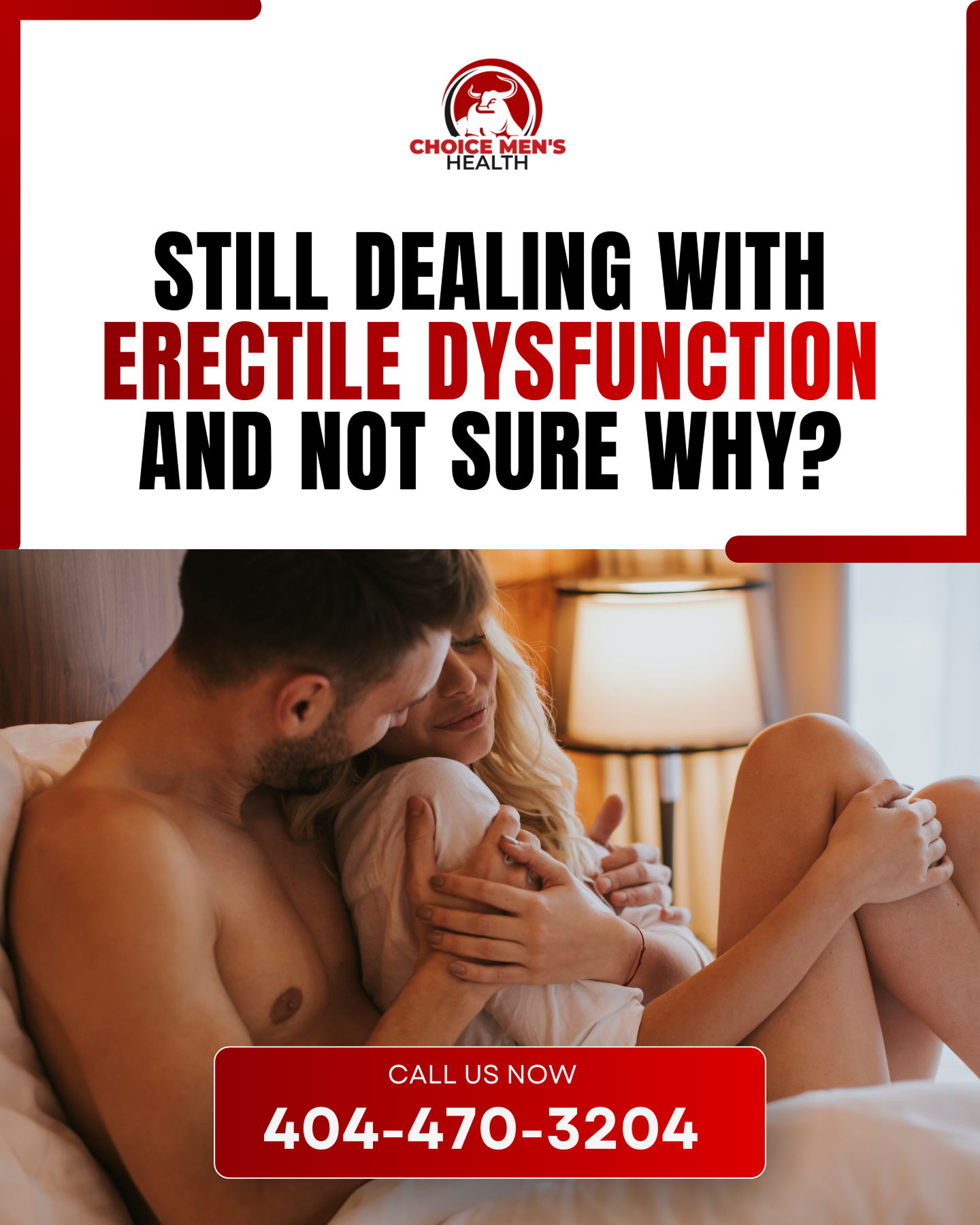 Choice Men's Health Facebook ad