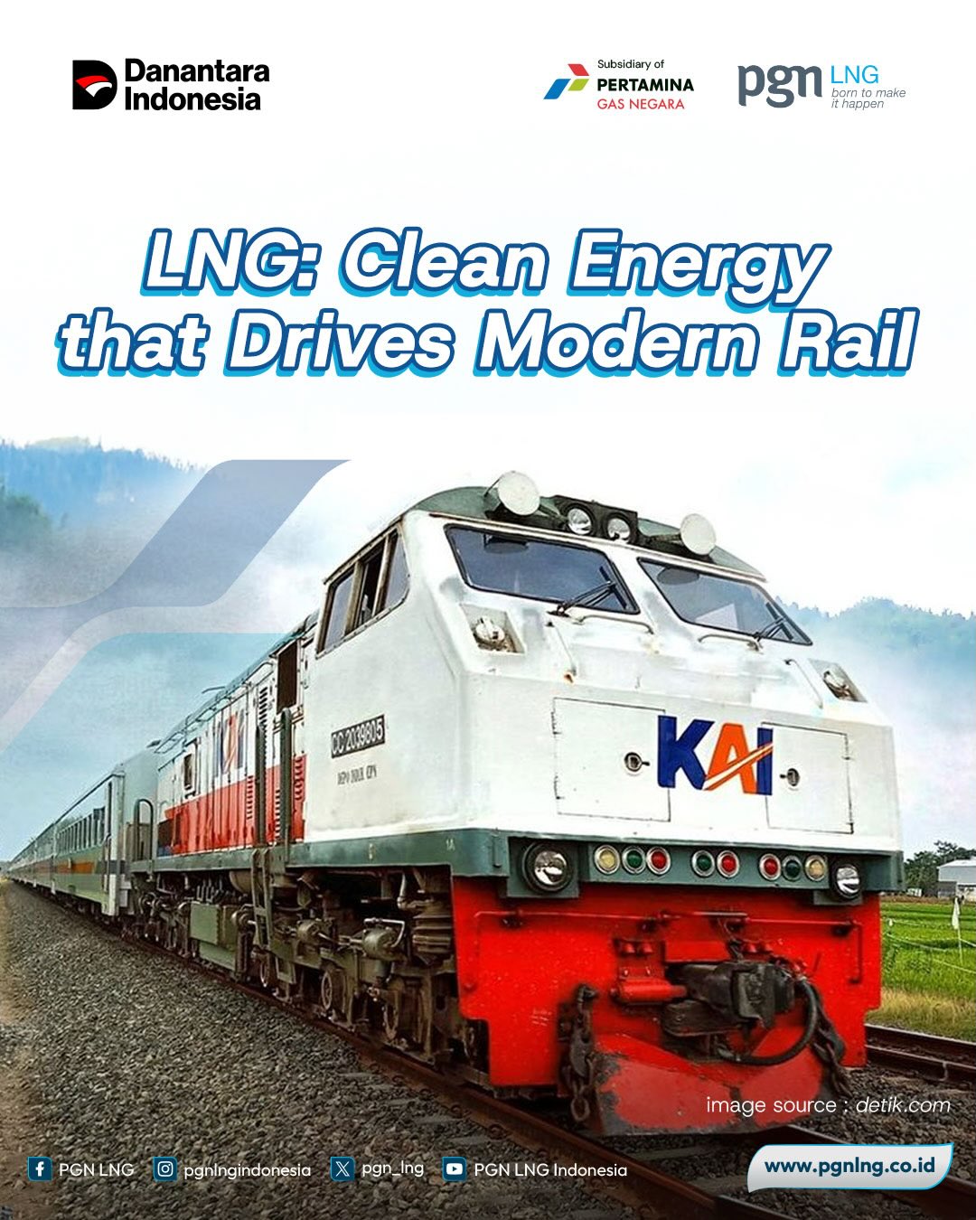 PT PGN LNG Indonesia Facebook ad