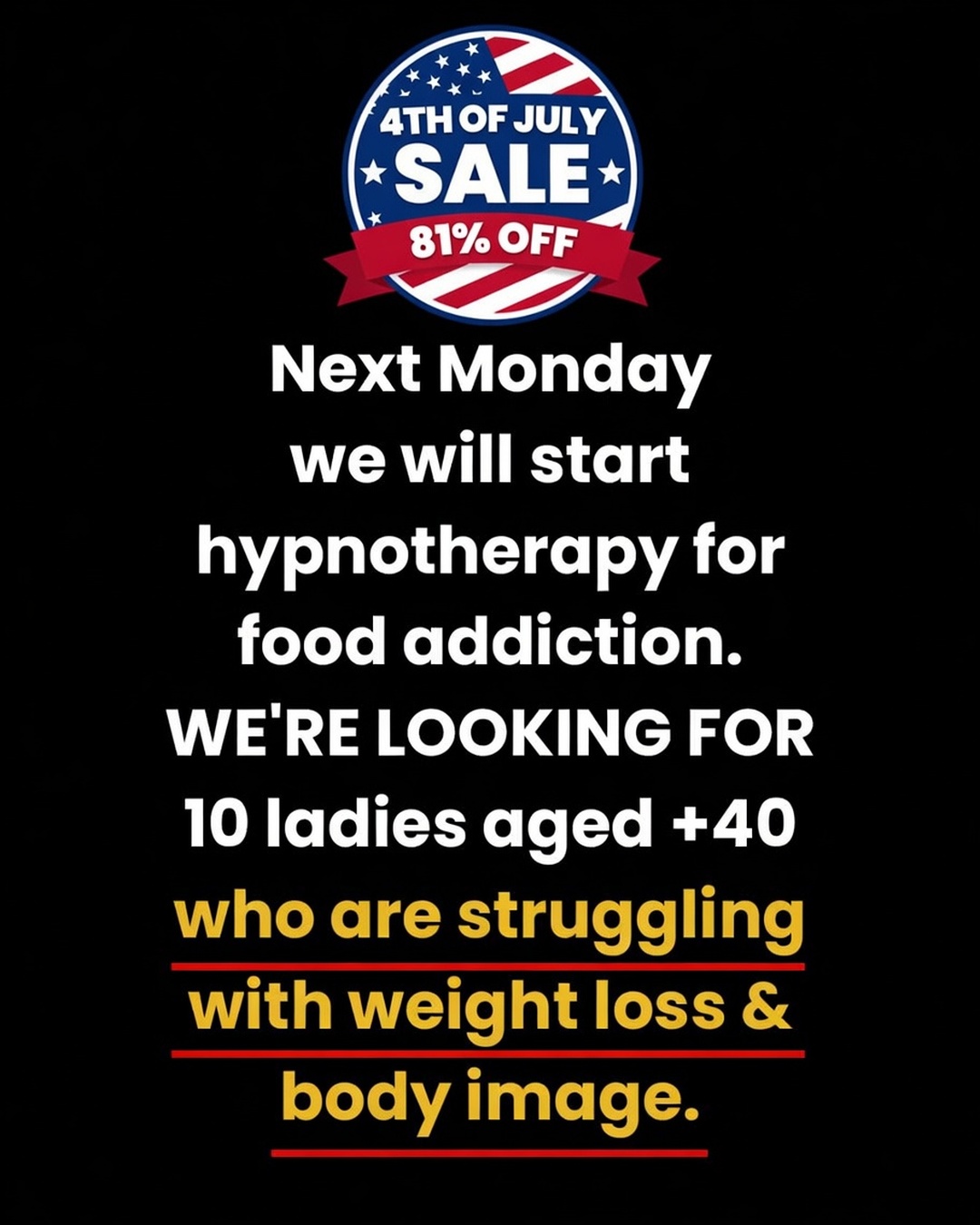 Hypnozio: power of hypnotherapy Facebook ad