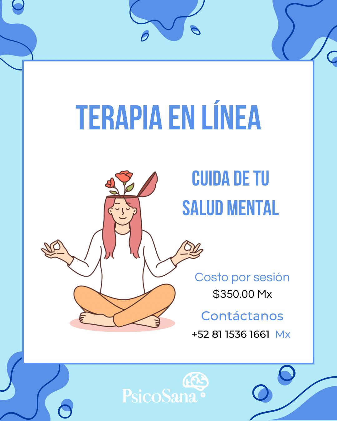 PsicoSana - Terapia psicológica en línea Facebook ad