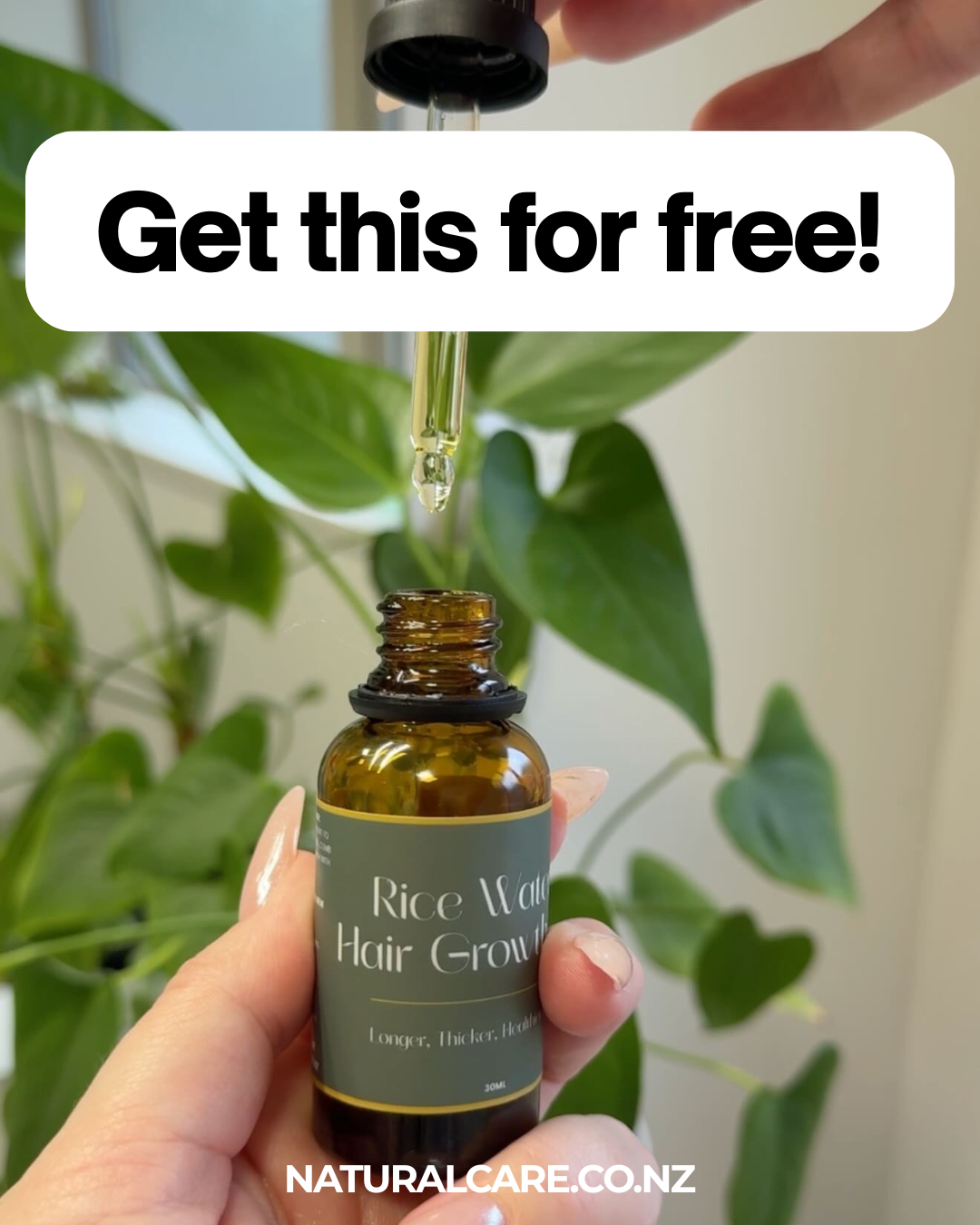 NaturalCare NZ Facebook ad: ๐๐ฅ๐๐ ๐๐ฎ๐ถ๐ฟ ๐๐ฟ๐ผ๐๐๐ต ๐ข๐ถ๐น ๐๐ต๐ฒ๐ป ๐๐ผ๐โฆ